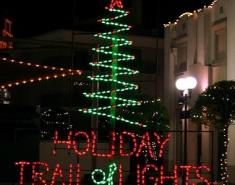 Holiday Trail of Lights Sign