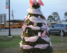Patriotic Christmas Tree